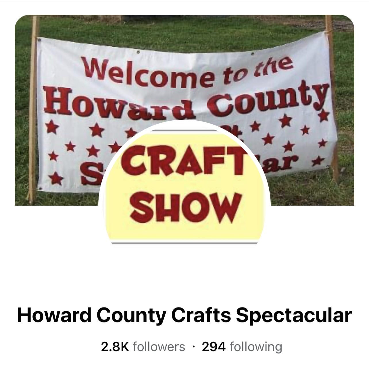 November 4th-6th Howard County Crafts Spectacular